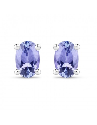 0.88 Carat Genuine Tanzanite .925 Sterling Silver Earrings Comment ça marche