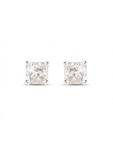 0.19 Carat Genuine Champagne Diamond .925 Sterling Silver Earrings plus qu'un jeu 